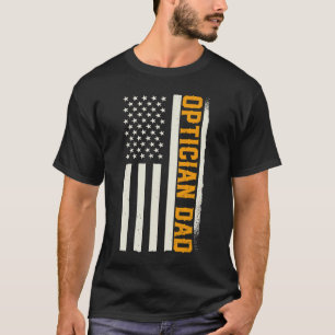 Camiseta Optometrista Patriótica Optometría Oftalmólogo Op