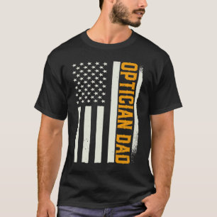 Camiseta Optometrista Patriótica Optometría Oftalmólogo Op