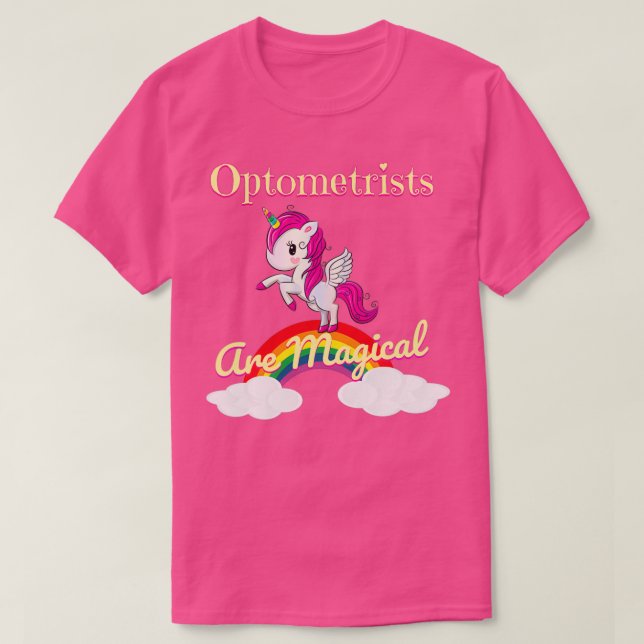 Camiseta Optometrists are magical 1 (Diseño del anverso)