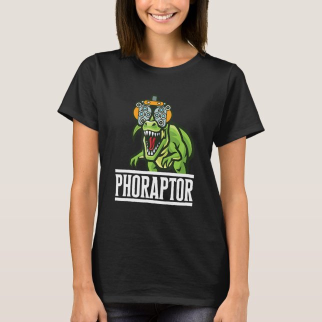 Camiseta Optometry Machine Phoropter Funny Optometrist Phor (Anverso)