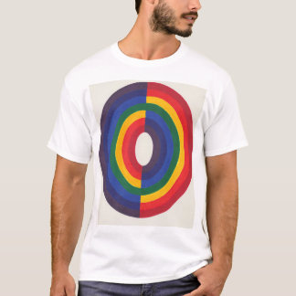 Camiseta Opuestos del Arcoíris Juntos para Mostrar Contrast