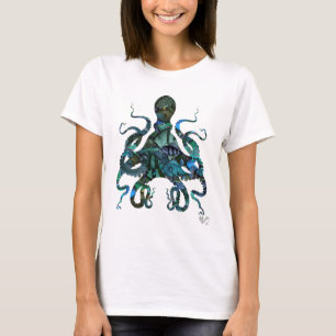 Camiseta Opulpo azul pescador