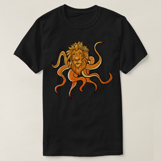 Camiseta Opulpo de león (Diseño del anverso)