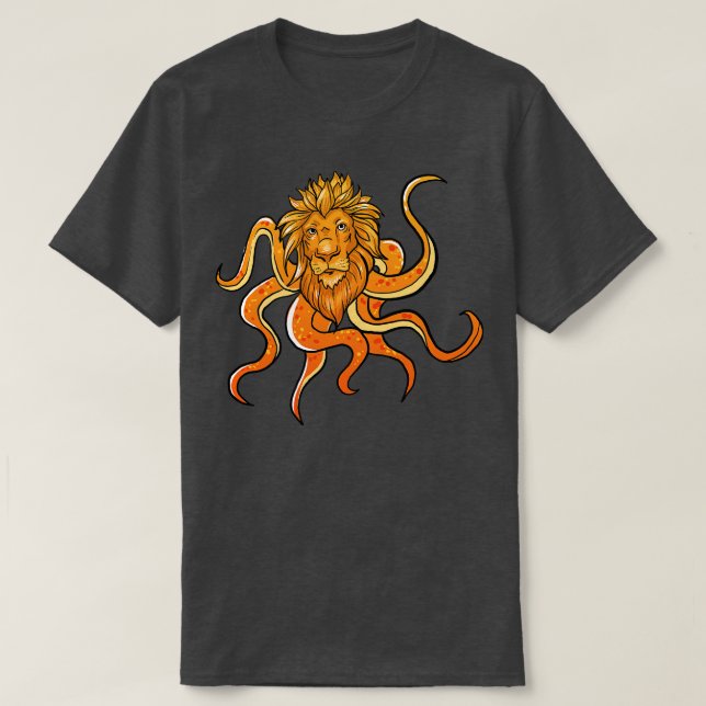 Camiseta Opulpo de león (Diseño del anverso)