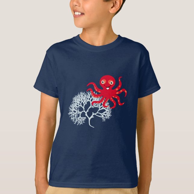 Camiseta Opulpo divertido (Anverso)
