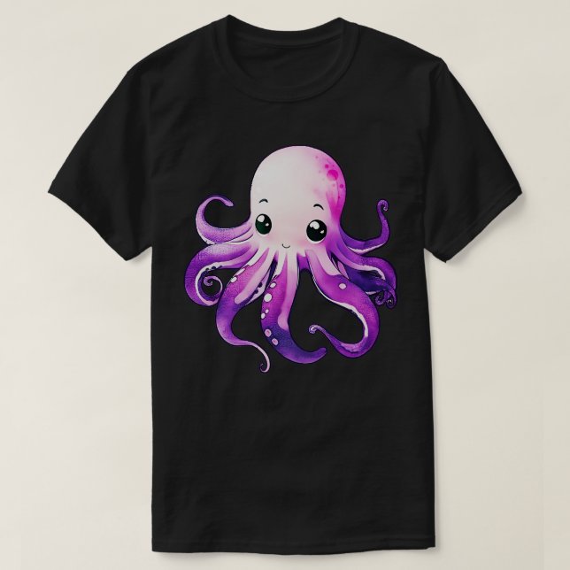 Camiseta Opulpo morado (Diseño del anverso)