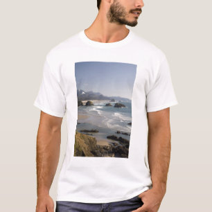 Camiseta OR, Costa de Oregón, Parque Estatal Ecola, vista d