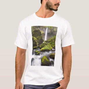 Camiseta OR, desfiladero del río Columbia, Elowah Falls y