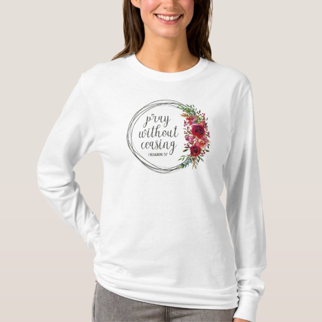 Camiseta Ora Sin Cesar (Anverso)