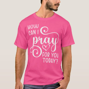 Camiseta Oración Cristiana Por Ustedes Jesús O Fe Cómo Pued