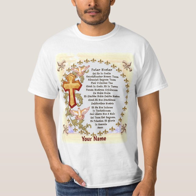 Camiseta Oración de los Lores Latinos (Anverso)