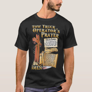 Camiseta Oración de los operadores de camiones de remolque