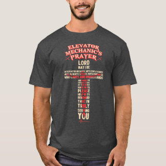 Camiseta Oración de Mecánica de Ascensores
