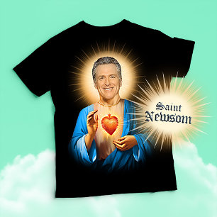 Camiseta Oración de Saint Gavin Newsom