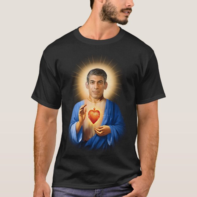 Camiseta Oración de Saint Rishi Sunak (Anverso)