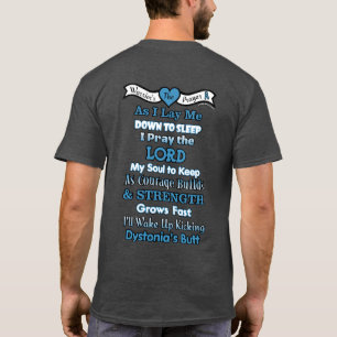 Camiseta Oración del guerrero... Distonia