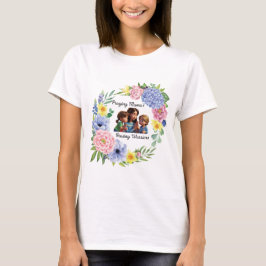 Camiseta Oración floral por el Día de la Madre Cristiana