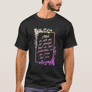 Camiseta Oración islámica Quran Allah