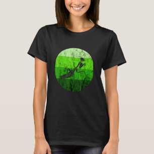 Camiseta Oración Mantis Green Insect Retro Vintage Bug