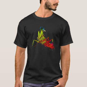 Camiseta Oración Mantis Insect Animal Colorful 4