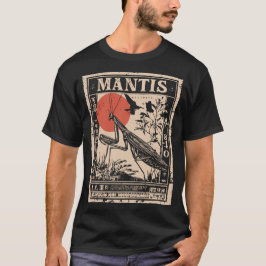 Camiseta Oración Mantis Insect Ilustracion científico