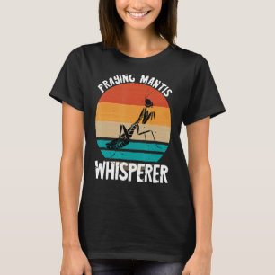 Camiseta Oración Mantis Whisperer Retro Vintage Rezando Hom