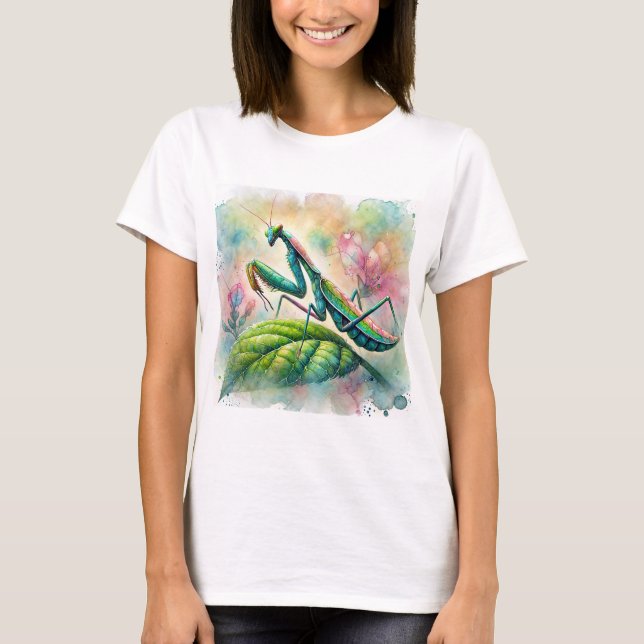 Camiseta Oración por arte acuático de Mantis (Anverso)