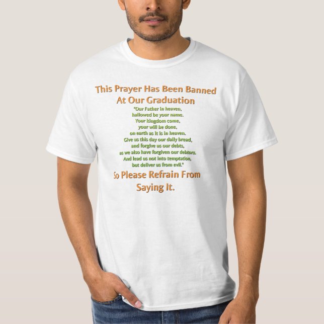 Camiseta Oración prohibida (Anverso)