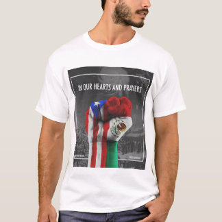 Camiseta Oraciones por Puerta Rico y México 2017