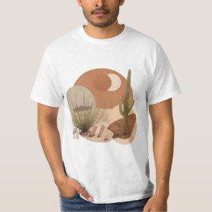 Camiseta Oráculo del desierto: minimalismo del suroeste