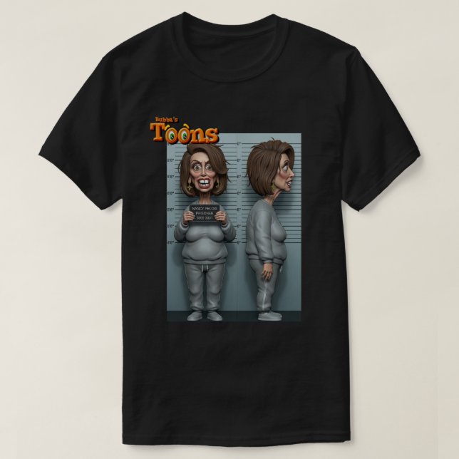 CAMISETA ORADORA NANCY PELOSI (D) CA (Diseño del anverso)