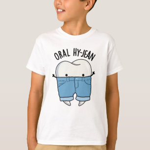 Camiseta Oral Hy-jean Funny Tooth Pun