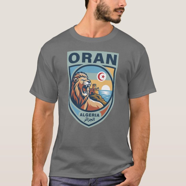Camiseta Oran Algeria North Africa (Anverso)