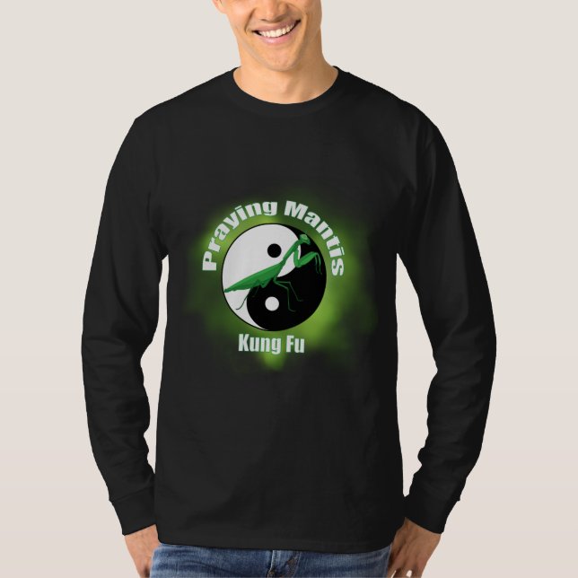 Camiseta Orando a Mantis Kung Fu (Anverso)