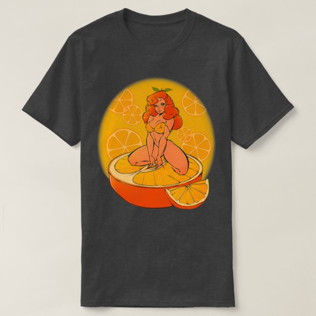 Camiseta Orange 2 (Diseño del anverso)