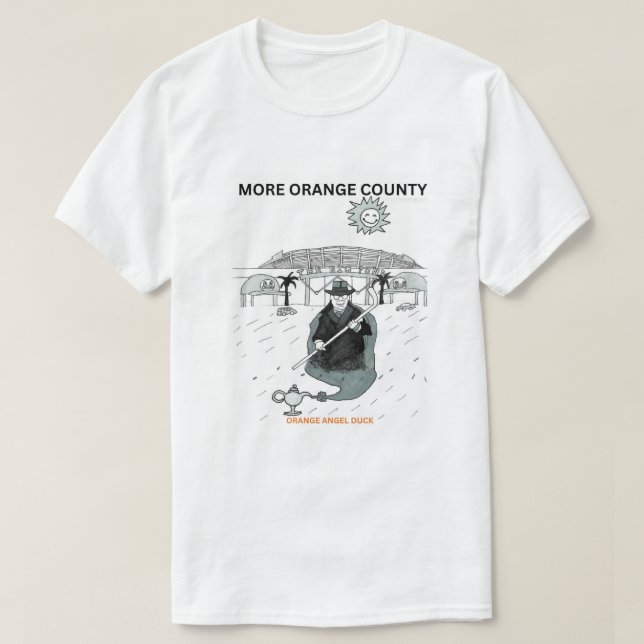 Camiseta ORANGE ANGEL DUCK More Orange County Chapter shirt (Diseño del anverso)