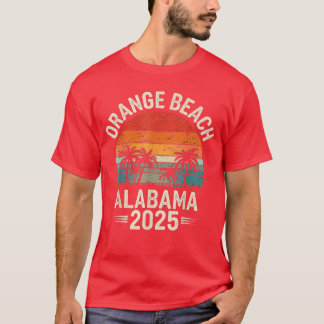 Camiseta Orange Beach Alabama 2025 Viaje Familiar Amigos Gr