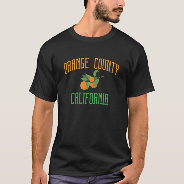 Camiseta Orange County California Pacific Ocean Surfing  1 (Anverso)