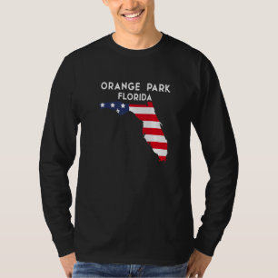 Camiseta Orange Park Florida EE. UU. Estado América Viajes 