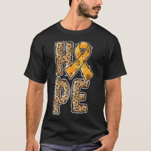 Camiseta Orange Ribbon Leopard Print HOPE ADHD Survivors111