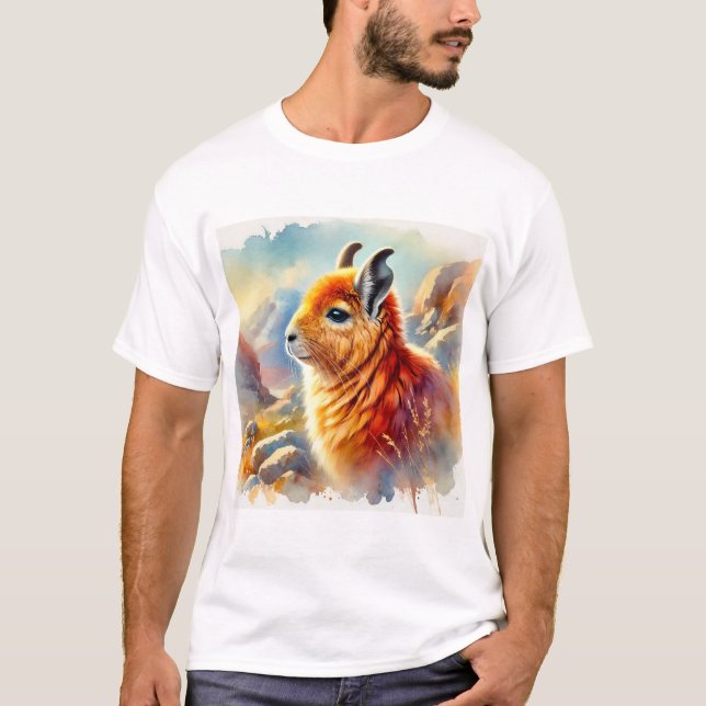 Camiseta Orange Rock Viscacha 270824AREF117 - Watercolor (Anverso)