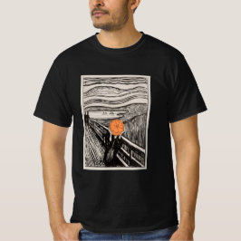 Camiseta Orange Scream - Altered Art Designs
