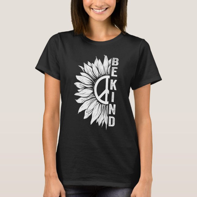 Camiseta Orange Unity Day Anti Bullying Be Kind Sunflower P (Anverso)