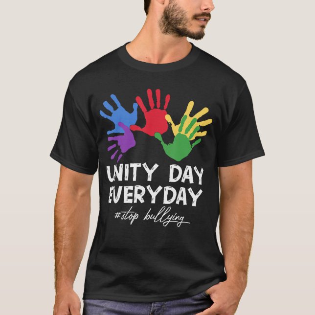 Camiseta Orange Unity Day Everyday Bullying Prevention Awar (Anverso)