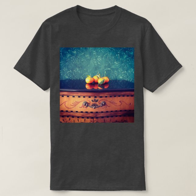 Camiseta Oranges on a Table (Diseño del anverso)
