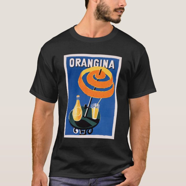 Camiseta Orangina Drink Poster Classic (Anverso)