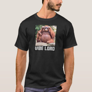 Camiseta Orangutan con lentes de sol Vibe Meme