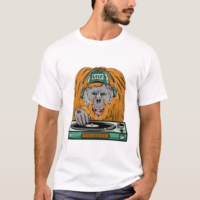 Camiseta Orangutan D.J. (Anverso)