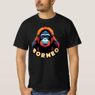 Camiseta Orangután de Borneo