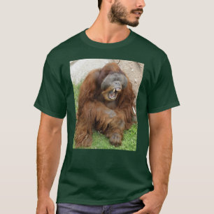 Camiseta Orangután de risa